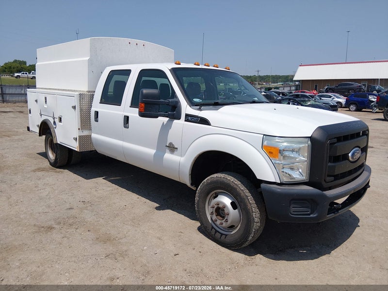 2012 Ford F-350 Chassis Xl White vin: 1FD8W3HT3CEA50721