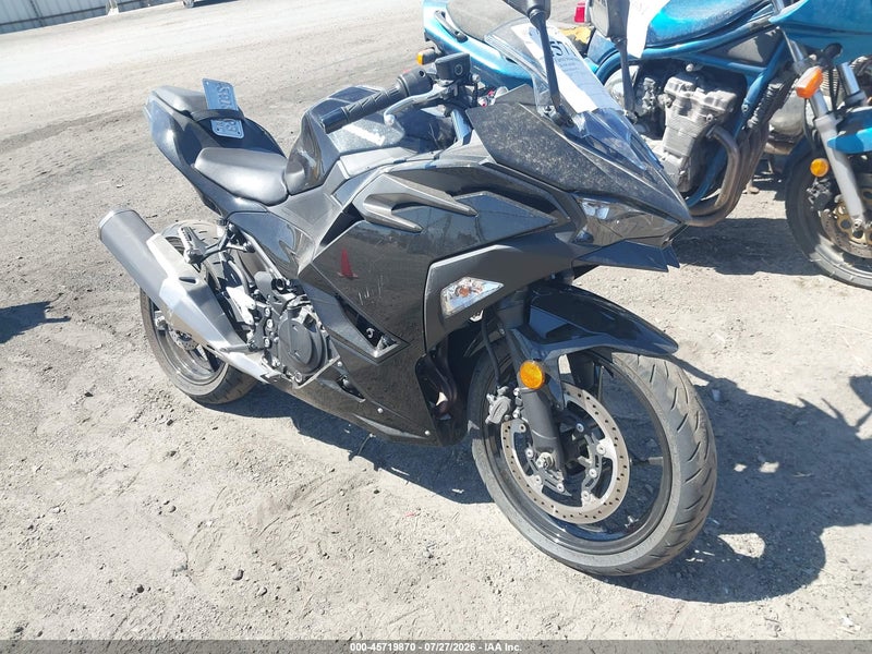 2024 Kawasaki Ex500 H Black vin: ML5EXGH1XRDA14210
