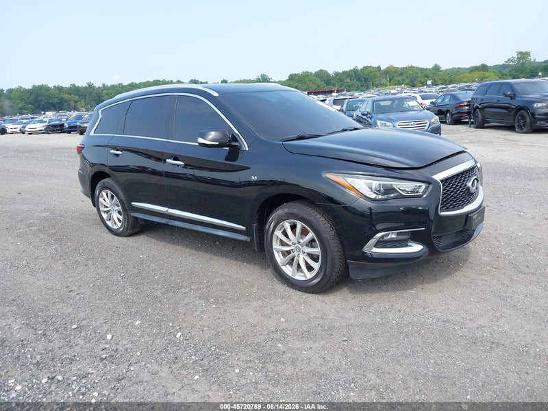 2020 Infiniti Qx60 Luxe Awd Black vin: 5N1DL0MM9LC516958