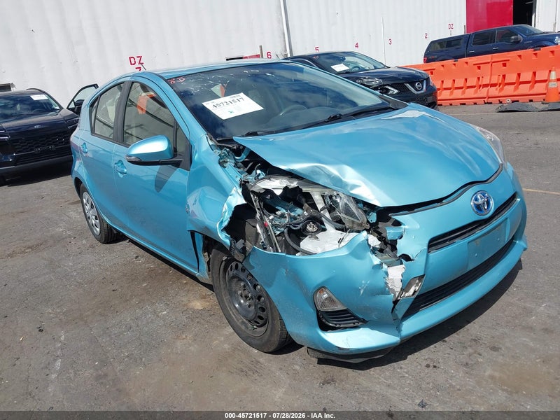 2014 Toyota Prius C Three Light Blue vin: JTDKDTB37E1064463