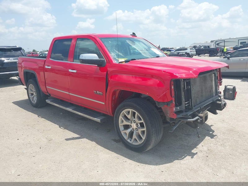 2018 Gmc Sierra 1500 Slt Красный vin: 3GTP1NEC6JG178679