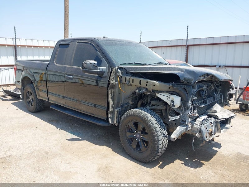2016 Ford F-150 Xl Black vin: 1FTEX1EP1GFC78037