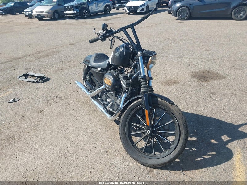 2014 Harley-davidson Xl883 Iron 883 Black vin: 1HD4LE21XEC414502