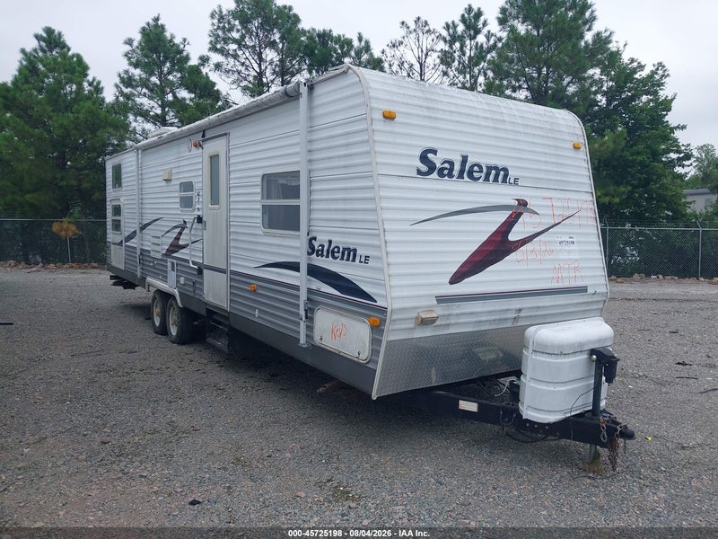 2007 Forest River Salem   Белый vin: 4X4TSMG297A297208