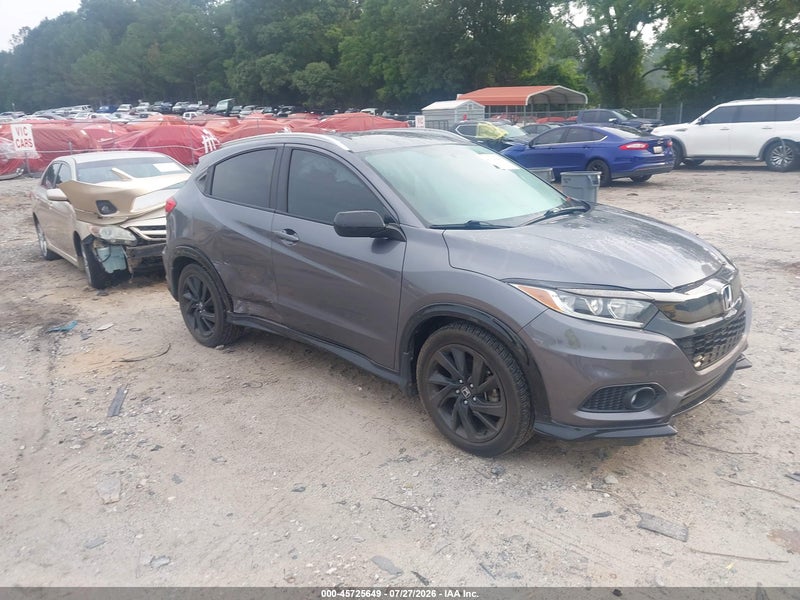 2022 Honda Hr-v 2wd Sport Gray vin: 3CZRU5H10NM706695