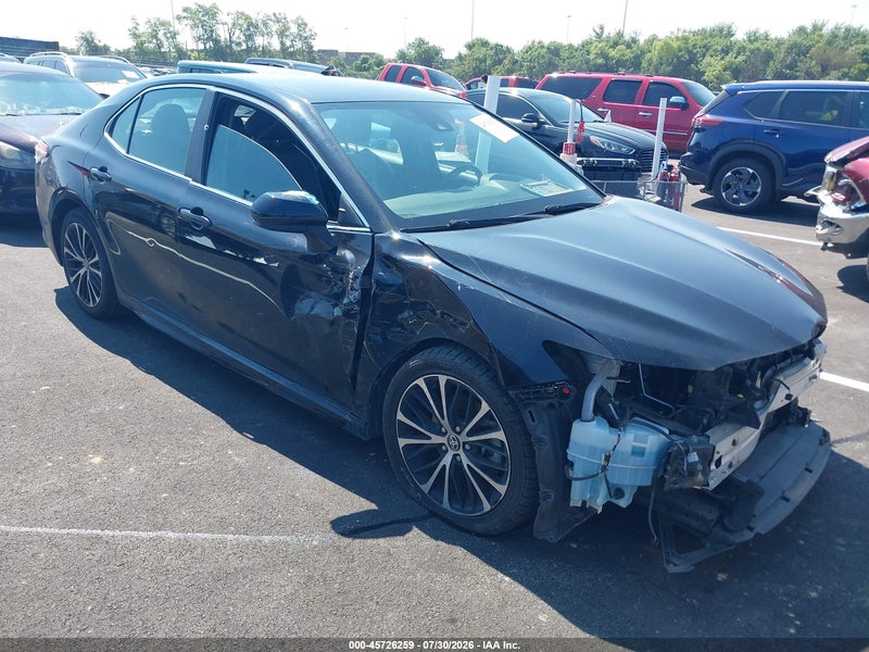 2020 Toyota Camry Se Black vin: 4T1G11AK9LU372351
