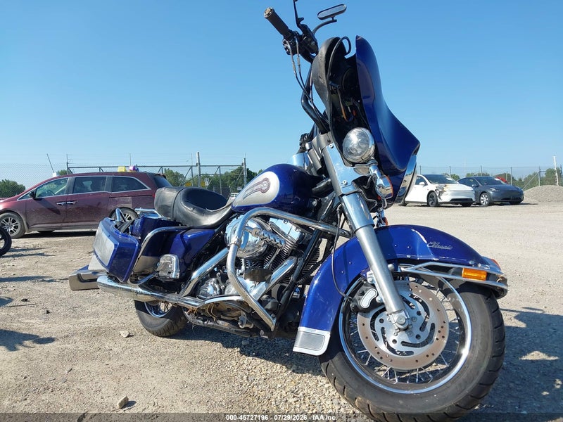 2007 Harley-davidson Flht Classic Blue vin: 1HD1FF4147Y655927