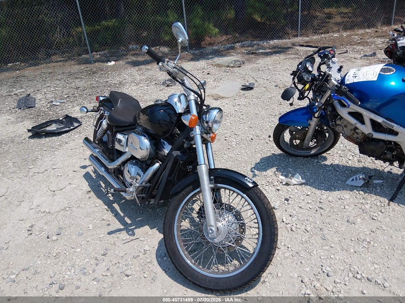 2005 Honda Vt750 C Black vin: JH2RC440X5M801204