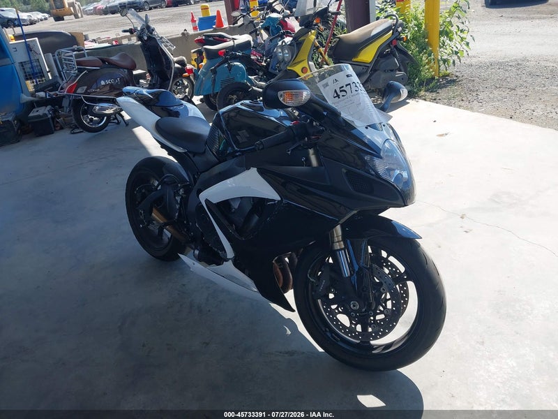 2007 Suzuki Gsx-r600   Black vin: JS1GN7DA172120250