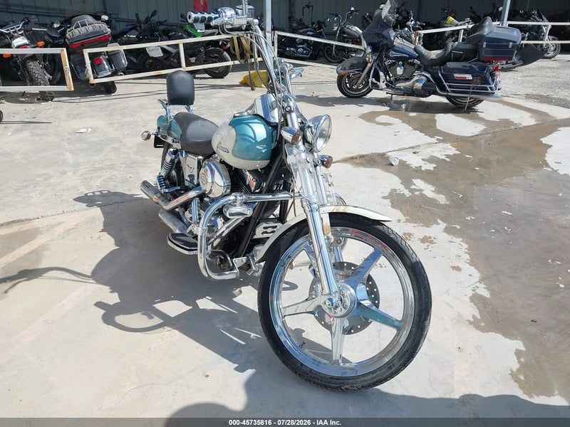 1999 Harley-davidson Fxdwg   Light Blue vin: 1HD1GEV1XXY328003