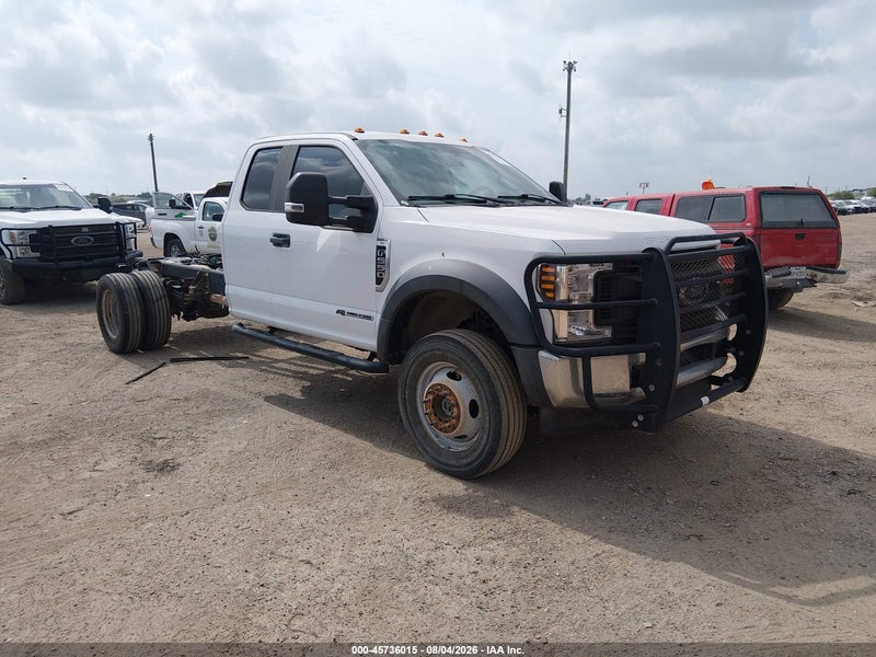 2019 Ford F-550 Chassis Xl White vin: 1FD0X5HT9KEE13978