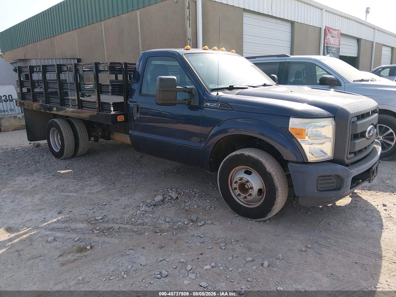 2014 Ford F-350 Chassis Xl Blue vin: 1FDRF3G63EEB81697