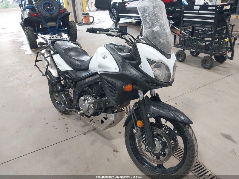 2014 Suzuki Dl650 A Белый vin: JS1VP56A8E2100142