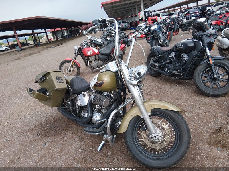 2007 Harley-davidson Flstf   Green vin: 1HD1BX5167Y033023