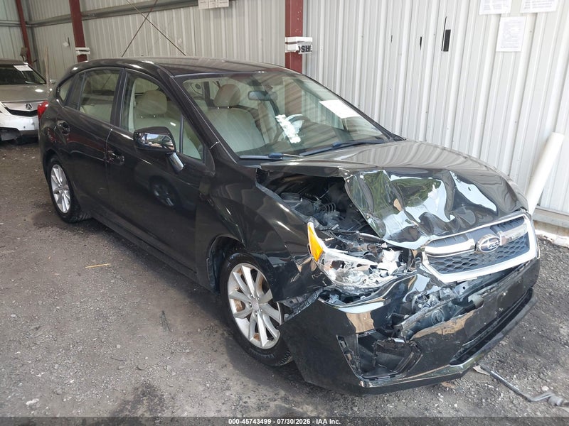 2014 Subaru Impreza 2.0i Premium Black vin: JF1GPAC6XE8275311