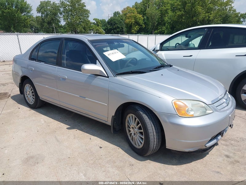 2002 Honda Civic   Серебряный vin: No VIN Available 