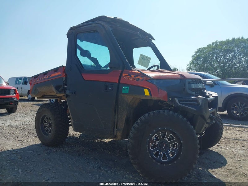 2025 Polaris Ranger Xp 1000 Northstar Edition Оранжевый vin: 4XARR3998S8272081