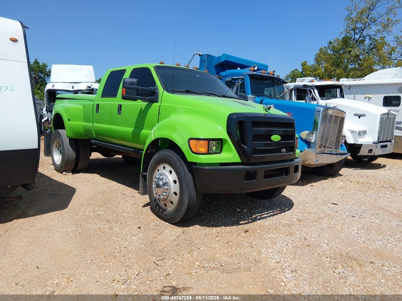 2003 Ford F-650 Xl/xlt Green vin: 3FDNF65543MB07853