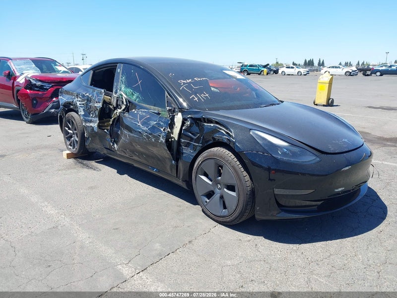 2023 Tesla Model 3 Rear-wheel Drive Black vin: 5YJ3E1EA8PF395711
