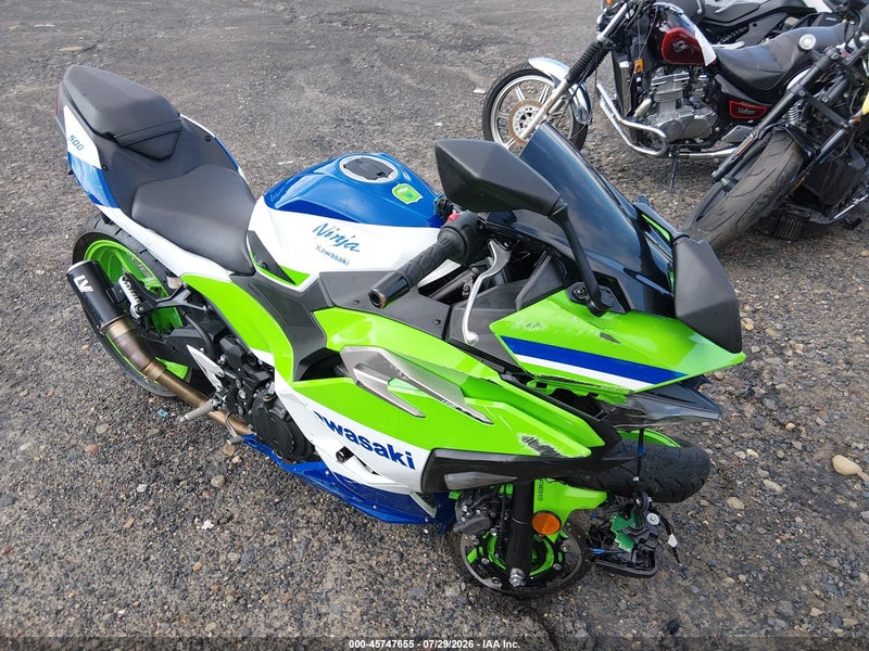 2024 Kawasaki Ex500 A/b Green vin: ML5EXGJ18RDA10201