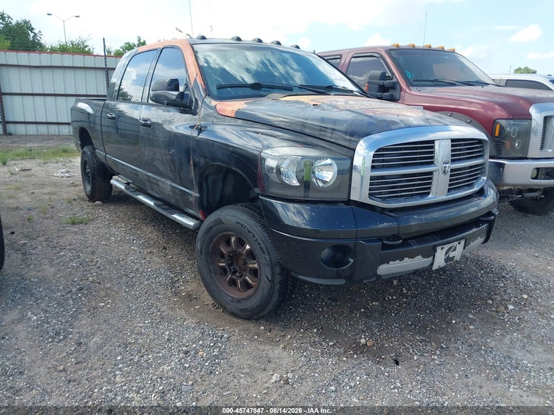 2007 Dodge Ram 3500 Laramie Black vin: 3D3MX39A87G805431
