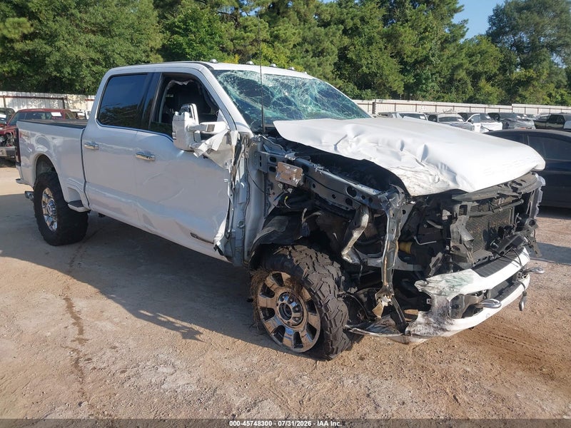 2024 Ford F-250 Lariat White vin: 1FT8W2BT7REE24747