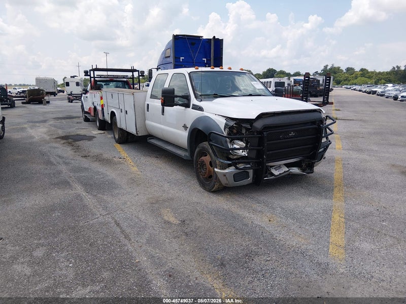 2014 Ford F-550 Chassis Xl White vin: 1FD0W5HT0EEB09882