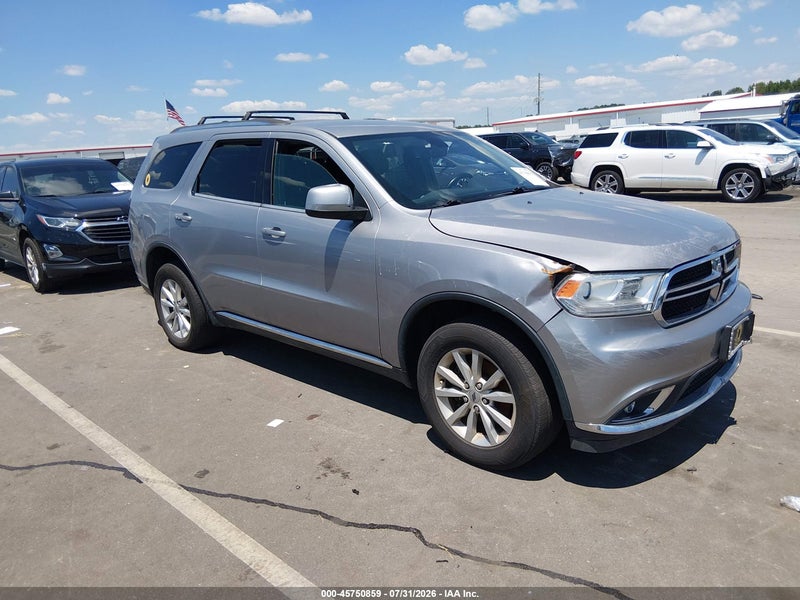 2020 Dodge Durango Sxt Plus Awd Silver vin: 1C4RDJAG1LC330083