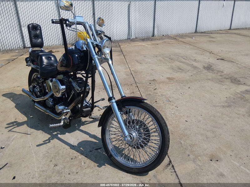 1992 Harley Davidson Fxst Softail   Black vin: 1HD18KL13NY018319