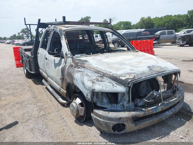 2003 Dodge Ram 3500 Slt/laramie/st Черный vin: 3D7MA48C13G783727