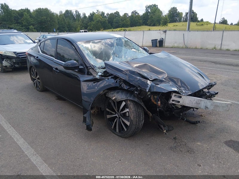 2022 Nissan Altima Sr Fwd Black vin: 1N4BL4CV3NN375864