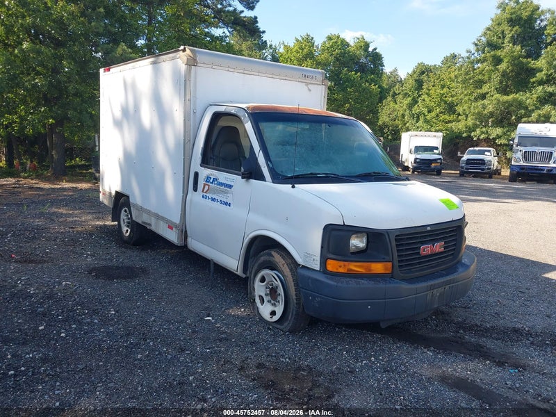 2009 Gmc Savana Cutaway Work Van White vin: 1GDGG31C991900158