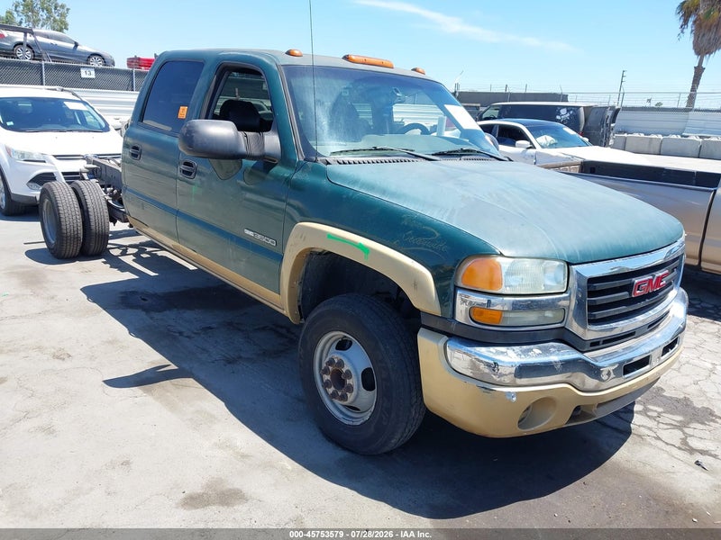 2003 Chevrolet Sierra 3500   Зеленый vin: 1GDJC33G33F169271