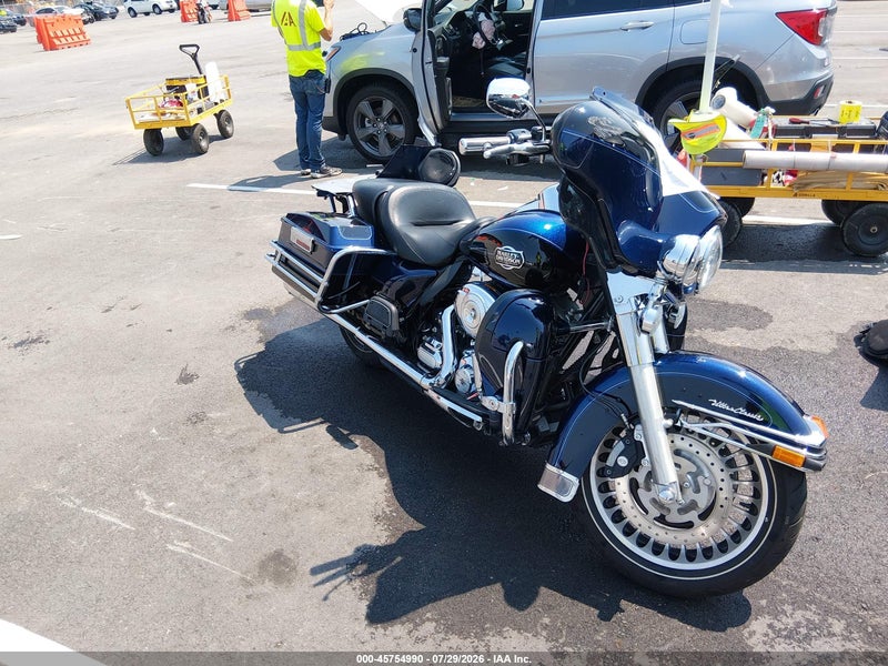 2012 Harley-davidson Flhtcu Ultra Classic Electra Gld Синий vin: 1HD1FCM15CB683912