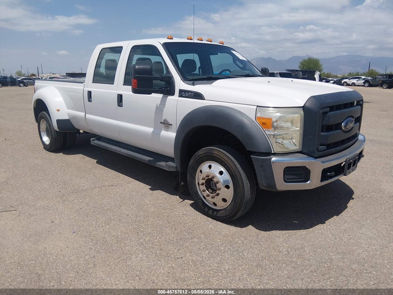 2016 Ford F-450 Xl White vin: 1FT8W4DTXGED31677