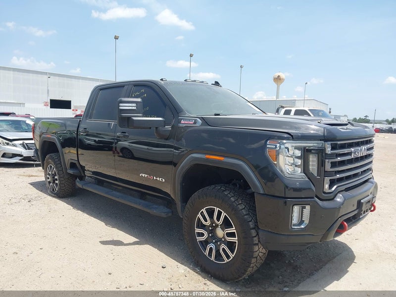 2020 Gmc Sierra 2500hd 4wd  Standard Bed At4 Black vin: 1GT49PEY5LF122224