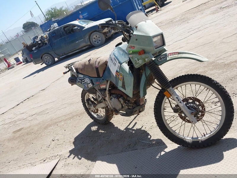 1999 Kawasaki Kl650 A Navy vin: Jkaklea17xa051496