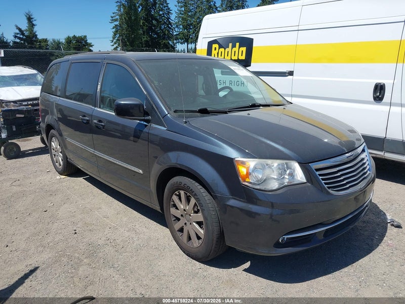 2014 Chrysler Town & Country Touring Blue vin: 2C4RC1BG8ER435831