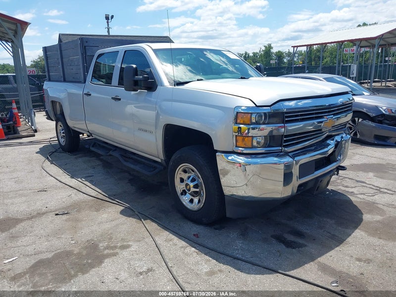2017 Chevrolet Silverado 3500hd Work Truck Silver vin: 1GC4KYCG1HF204429