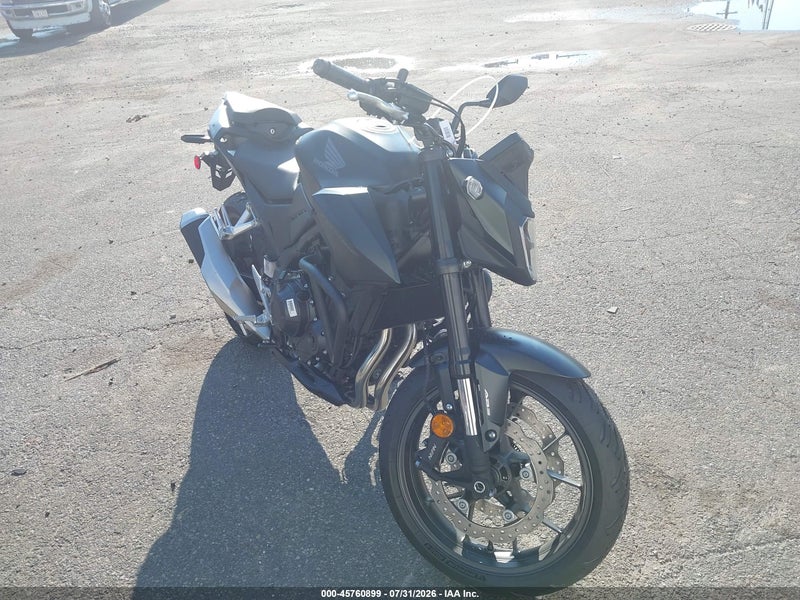 2025 Honda Cb500 F Black vin: MLHPC7150S5101390