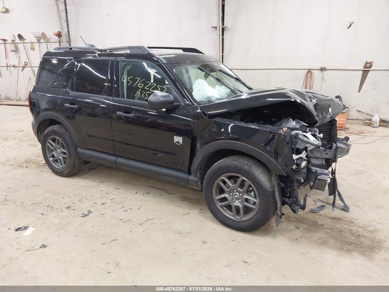 2025 Ford Bronco Sport Big Bend Черный vin: 3FMCR9BN2SRE80637