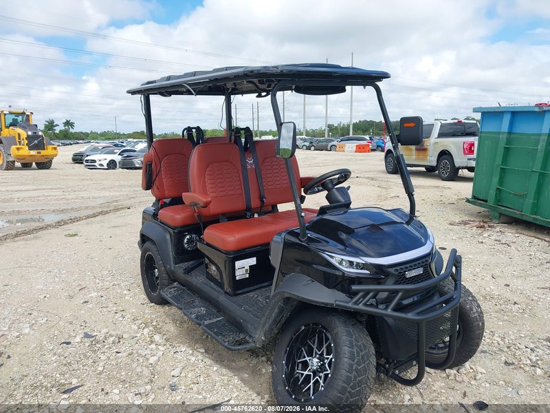 2025 Vnev Pillard Golf Cart   Black vin: 1V9V45GB7SW260071