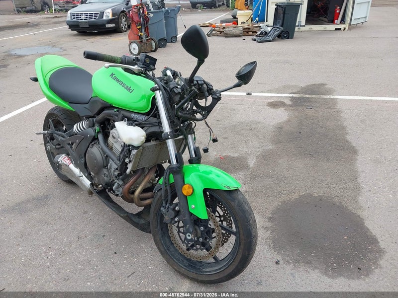 2008 Kawasaki Ex650 A Green vin: JKAEXEA198A038297