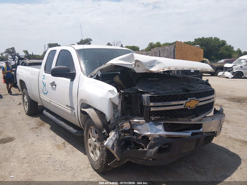 2012 Chevrolet Silverado 3500hd Lt White vin: 1GC5K0CG3CZ229765