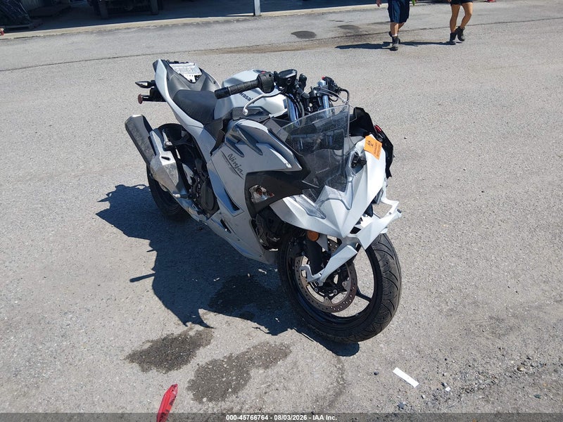 2025 Kawasaki Ex500 H Gray vin: ML5EXGH18SDA43324