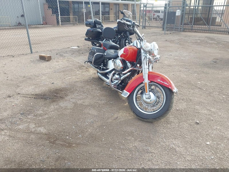 2008 Harley-davidson Flstc   Orange vin: 1HD1BW5128Y061560
