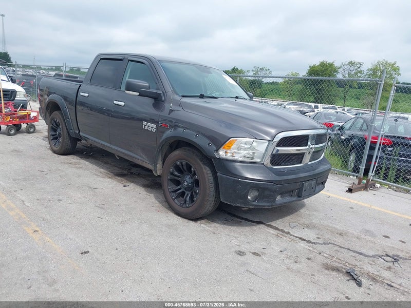 2017 Ram 1500 Big Horn  4x4 5'7 Box Gray vin: 1C6RR7LM0HS879477