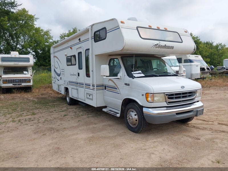 2000 Ford E-450 Cutaway Standard White vin: 1FDXE45S3YHB53952