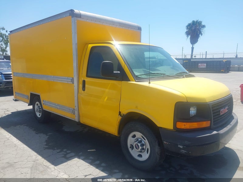 2011 Gmc Savana Cutaway Work Van Yellow vin: 1GDY72CA8B1900538