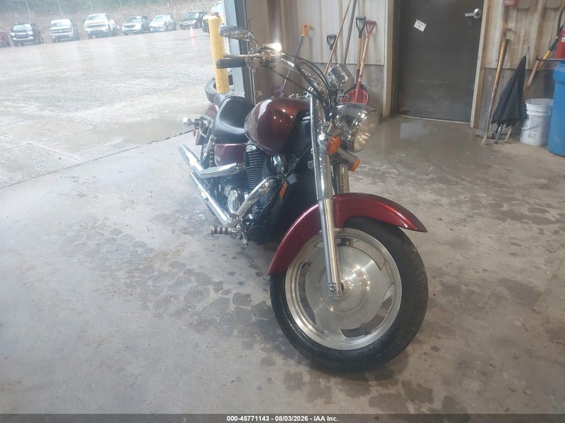 2007 Honda Vt1100 C2 Maroon vin: 1HFSC43047A701329